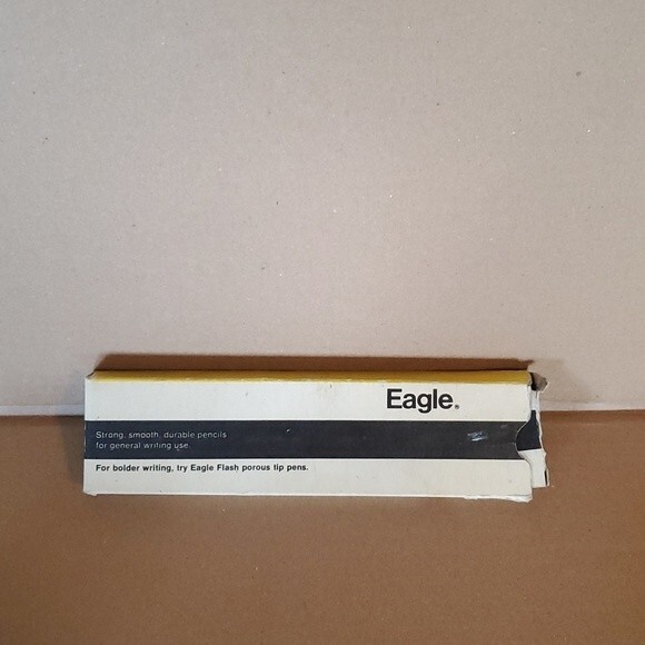 10 Berol 1950’s Eagle Pencil Co. Draughting Chemi-Sealed 314 brown 10 sharpened - Picture 1 of 6